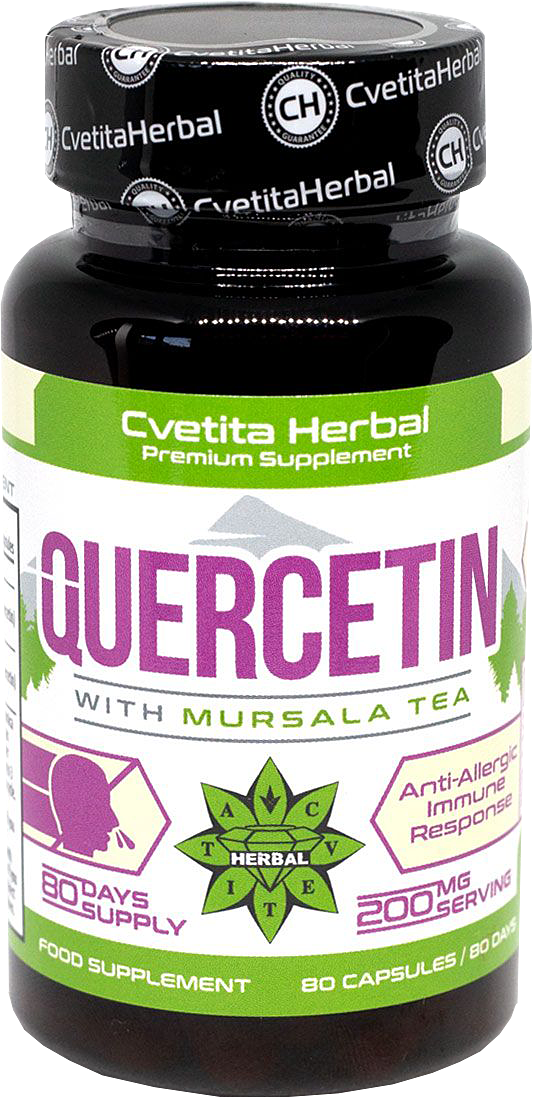 Quercetin with Mursala Tea 200 mg - BadiZdrav.BG