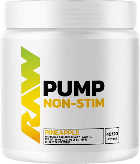 Raw Pump Non-Stim Pre-Workout | with Nitrosigine