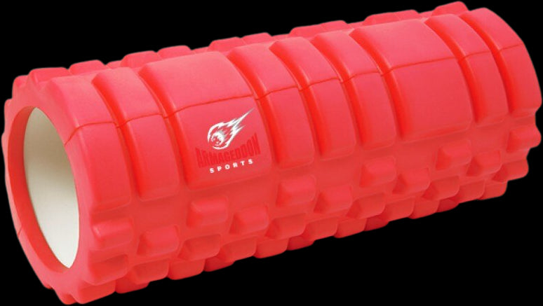 Foam Roller / Фоумролер масажен 33 x 14 см - Червен