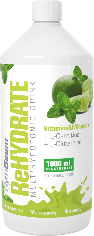 ReHydrate Hypotonic Drink | 1000 ml - Зелен чай с лайм