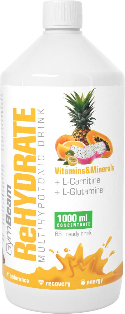 ReHydrate Hypotonic Drink | 1000 ml - Тропически Плодове