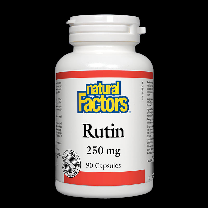 Rutin/ Рутин 250 mg х 90 капсули Natural Factors - BadiZdrav.BG