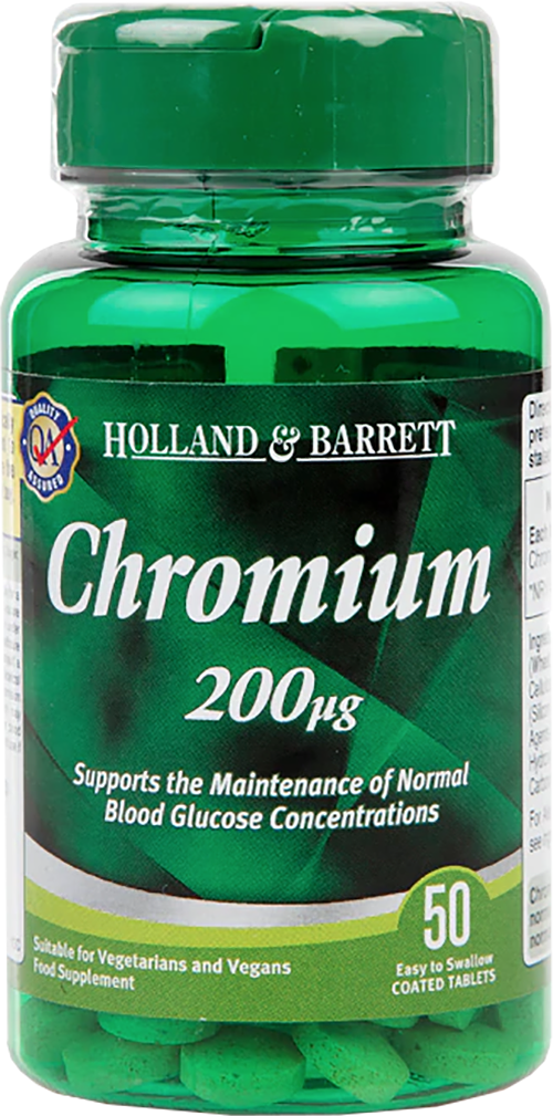 Chromium 200 mcg - BadiZdrav.BG