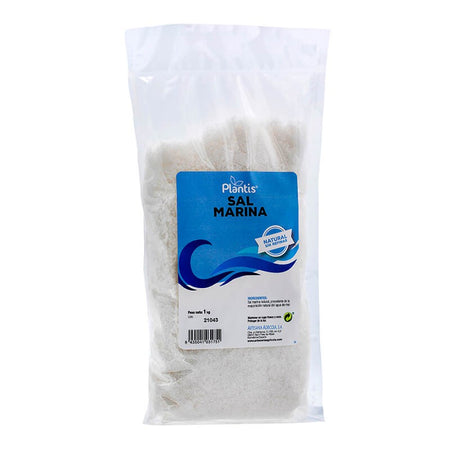 Натурална морска сол - Sal Marina Plantis®, 1 kg - BadiZdrav.BG