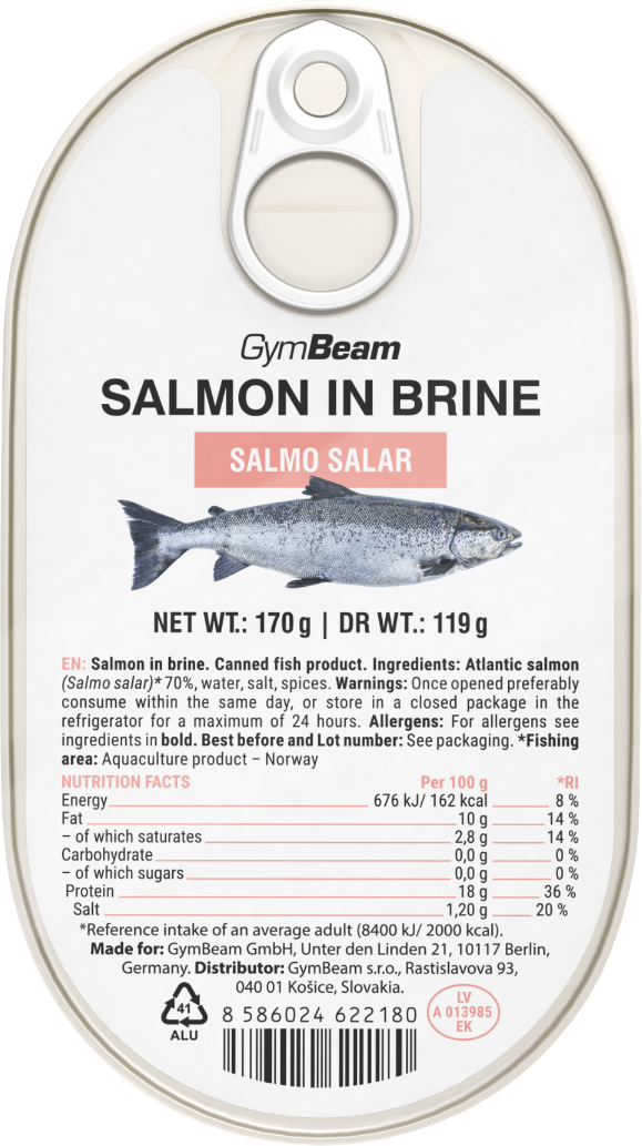 Salmon in Brine - 