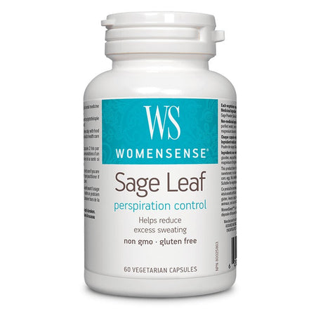 Sage Leaf WomenSense®/ Салвия/ Градински чай (лист) 350 mg х 60 капсули Natural Factors - BadiZdrav.BG