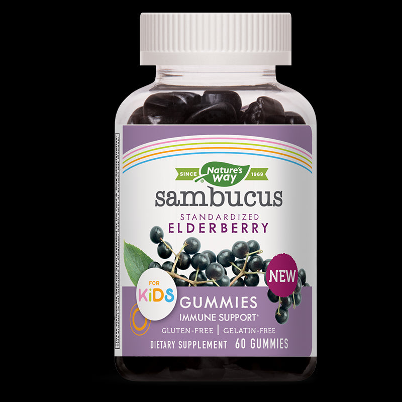 Sambucus Gummies for Kids/ Самбукус за деца x 60 желирани таблетки Nature’s Way - BadiZdrav.BG