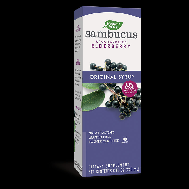Sambucus Original Syrup/ Самбукус Original сироп х 240 ml Nature’s Way - BadiZdrav.BG