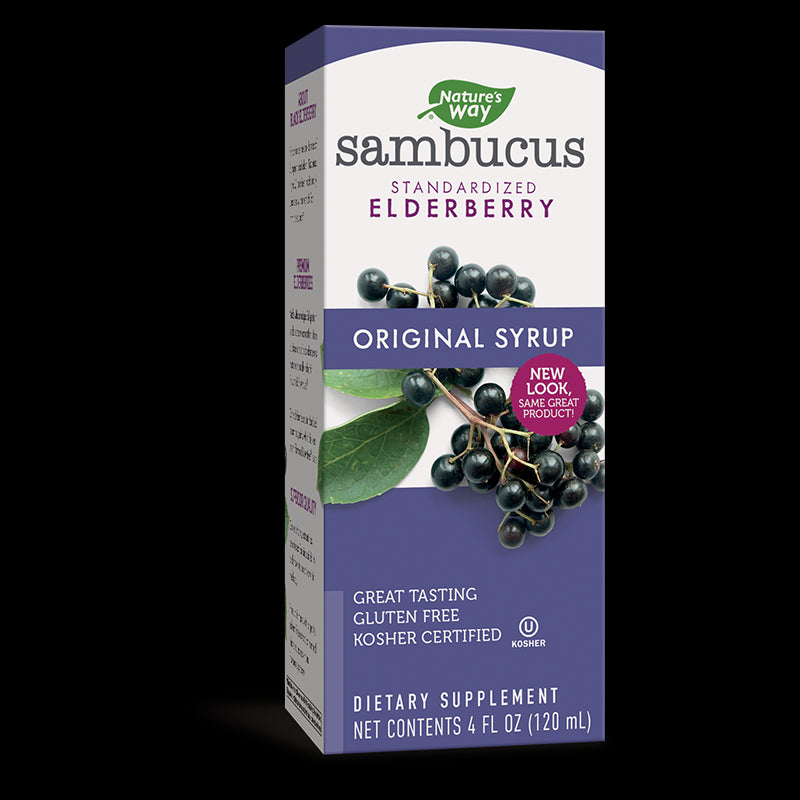 Sambucus Original Syrup/ Самбукус Original сироп х 120 ml Nature’s Way - BadiZdrav.BG