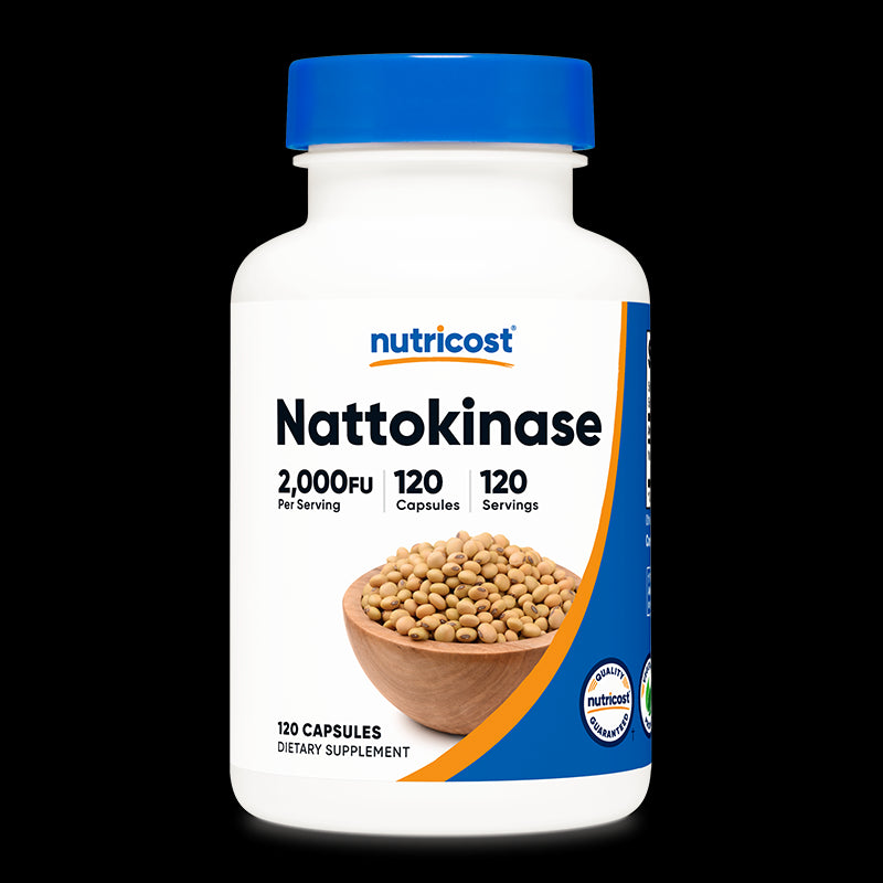 Сърдечно-съдова система - Натокиназа (Nattokinase), 120 капсули Nutricost - BadiZdrav.BG