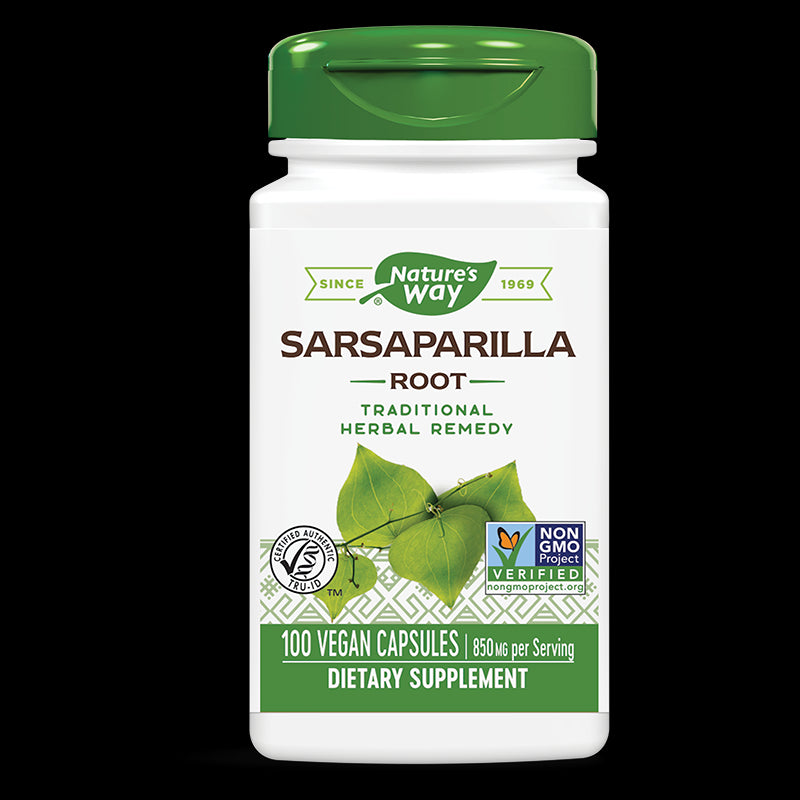 Sarsaparilla Root/ Сарсапарила (корен) 425 mg x 100 капсули Nature’s Way - BadiZdrav.BG