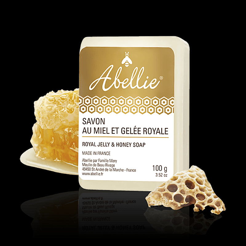 Сапун с мед и пчелно млечице - Savon au miel et gelée royale, 100 g - BadiZdrav.BG