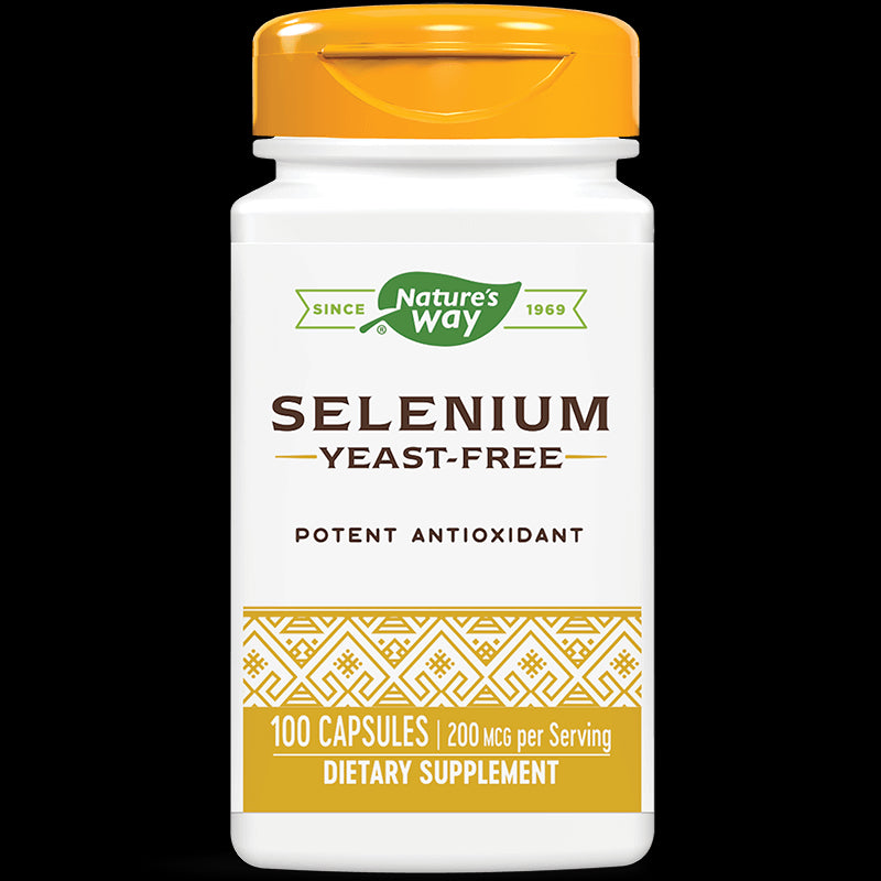 Селен - Selenium 200 mcg, 100 капсули Nature’s Way - BadiZdrav.BG