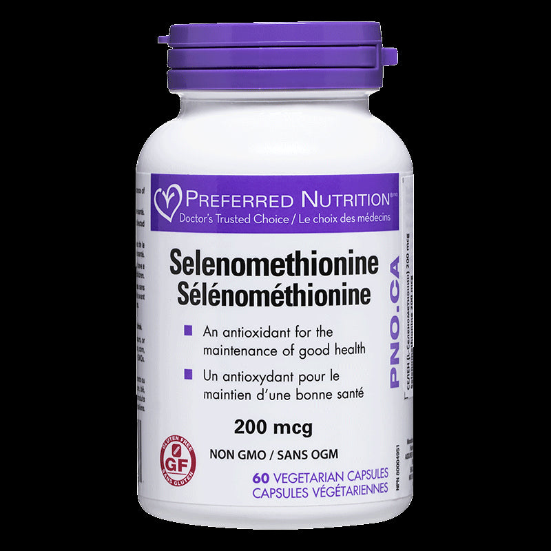 Selenomethionine / Селен (L-селенометионин) 200 µg, 60 капсули - BadiZdrav.BG
