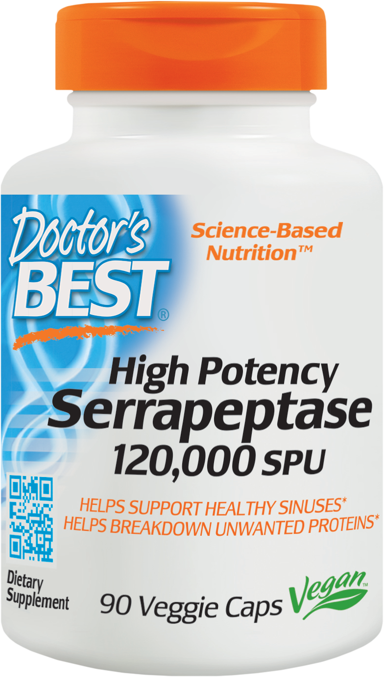 BEST High Potency Serrapeptase 120000 SPU - BadiZdrav.BG