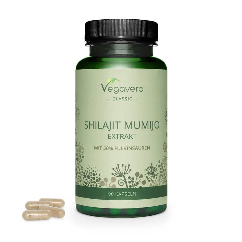 Shilajit Mumijo/ Extract Шилажит (Мумио), 90 капсули, 100% Vegan