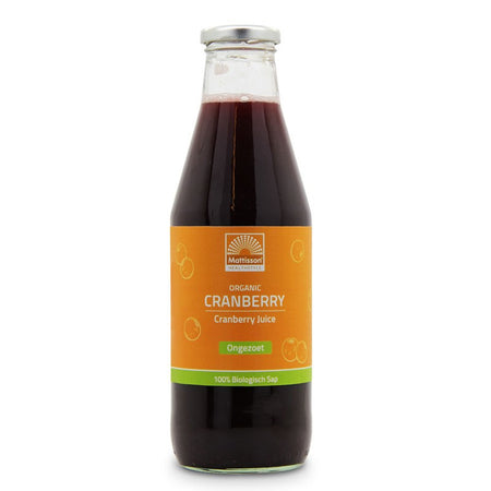 Сок от червени боровинки Био, 750 ml Mattisson Healthstyle - BadiZdrav.BG