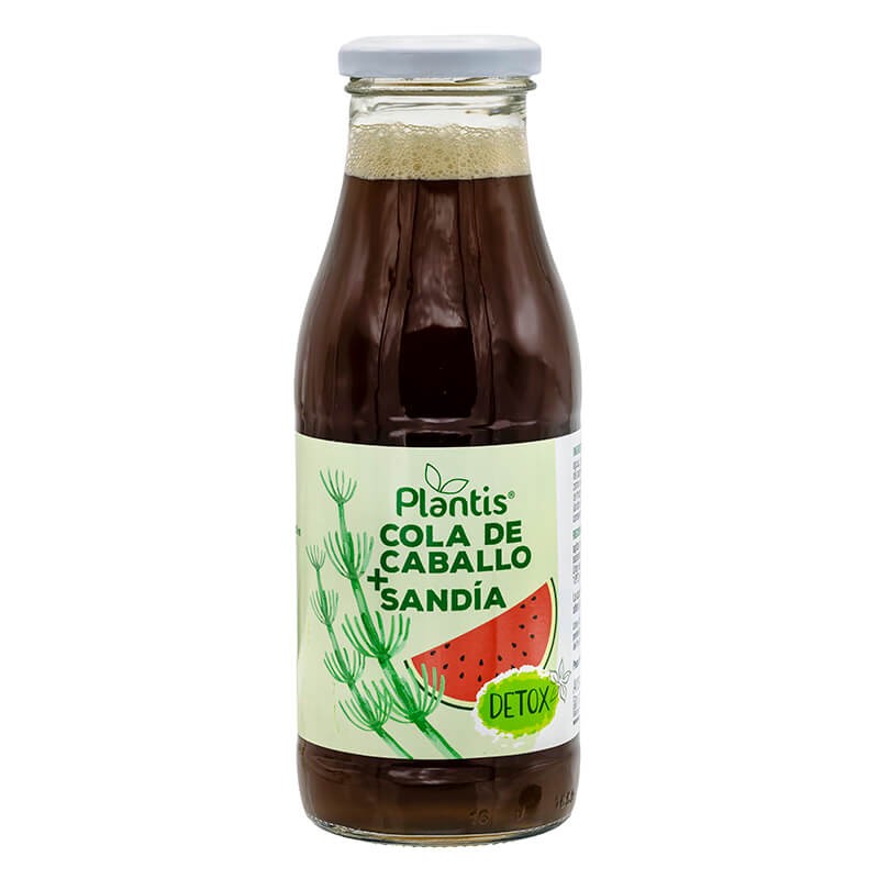 Сироп от диня и полски хвощ с отводняващ ефект - Cola de caballo + sandia Plantis® - диуретик, 500 ml - BadiZdrav.BG