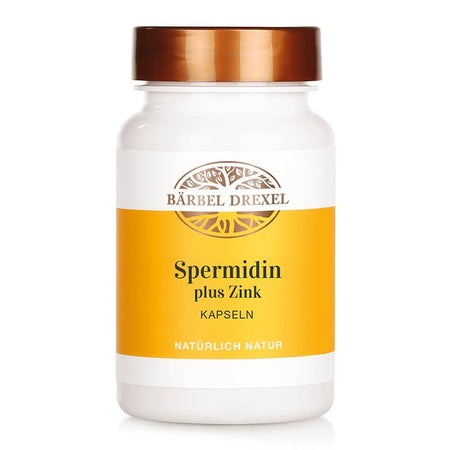 Spermidin plus Zink - Спермидин и цинк – супер антиейджинг грижа, 60 капсули Bärbel Drexel - BadiZdrav.BG
