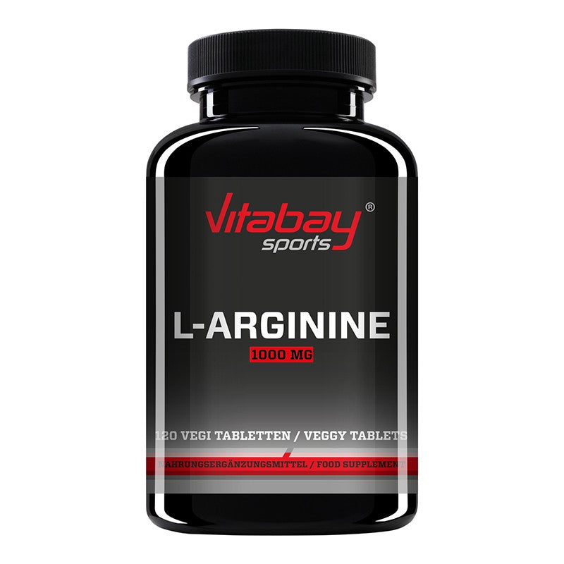 Sport L-Arginin - Л-Аргинин 1000 mg, 60 таблетки Vitabay - BadiZdrav.BG