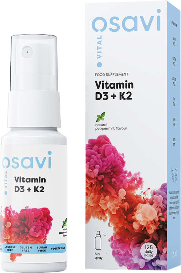 Vitamin D3 + K2 | Oral Spray - BadiZdrav.BG