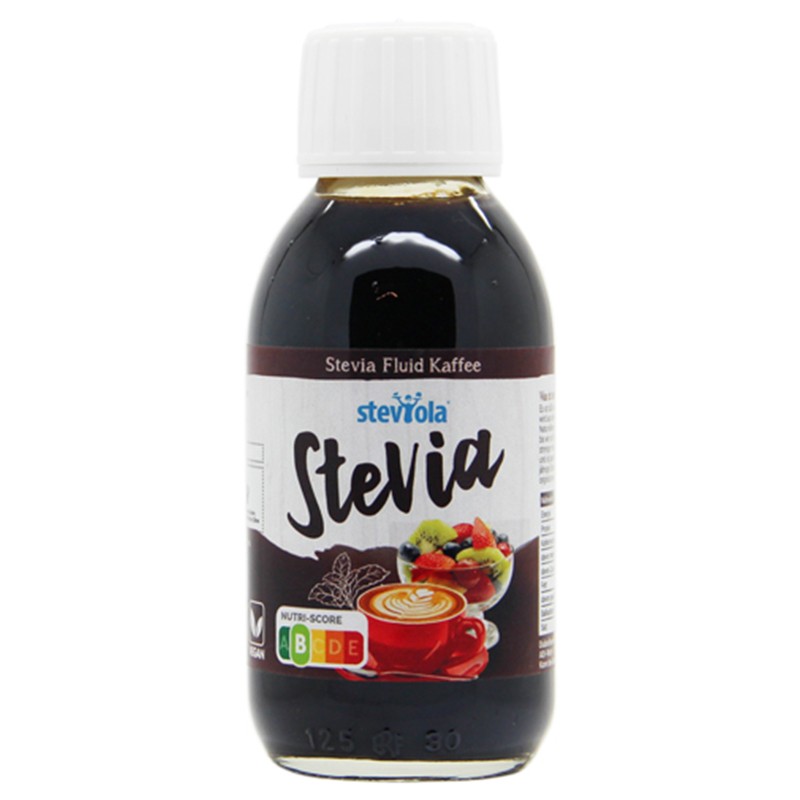 Steviola® Stevia fluid Kaffee - Течна стевия с аромат на кафе, Трапезен подсладител, 125 ml El Compra - BadiZdrav.BG