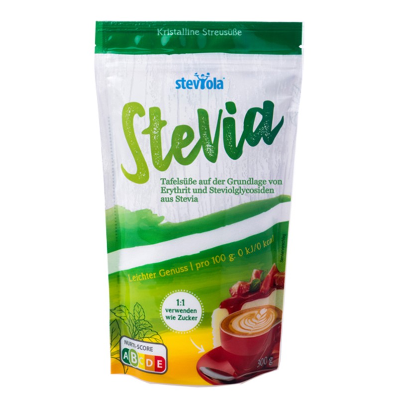 Стевия + Еритртиол Steviola®, 300 g - BadiZdrav.BG