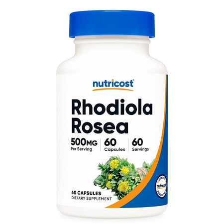 Стрес и добро настроение - Златен корен - Rhodiola Rosea, 60 капсули - BadiZdrav.BG
