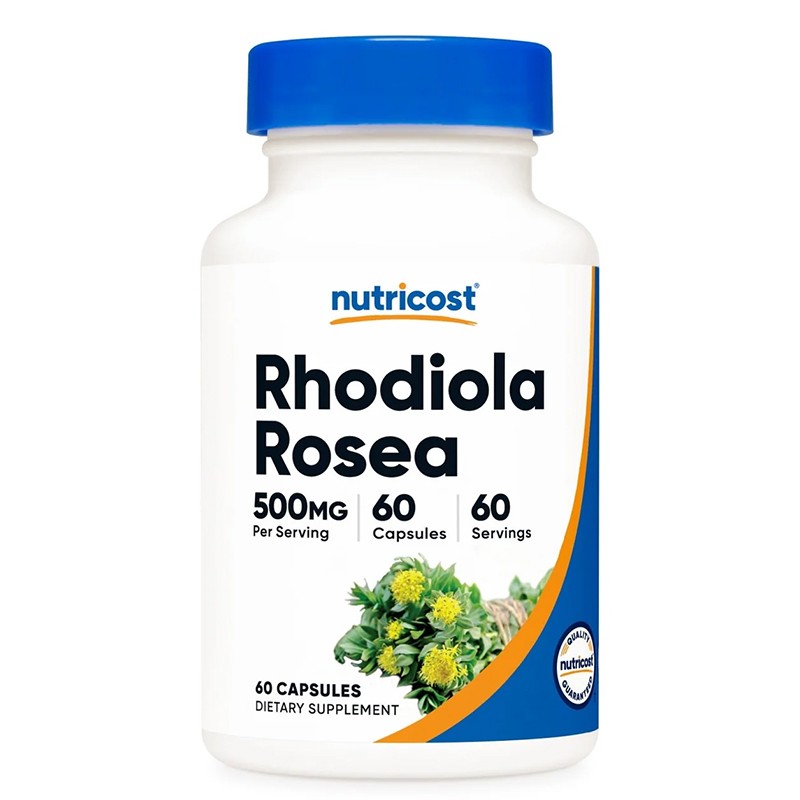 Стрес и добро настроение - Златен корен - Rhodiola Rosea, 60 капсули - BadiZdrav.BG