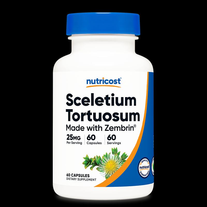 Стрес и тревожност - Zembrin (Sceletium tortuosum), 25 mg x 60 капсули Nutricost - BadiZdrav.BG