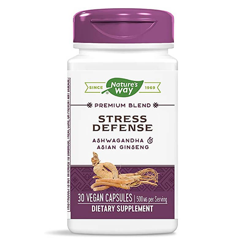 Stress Defense - Антистрес и добро настроение, 30 капсули Nature’s Way