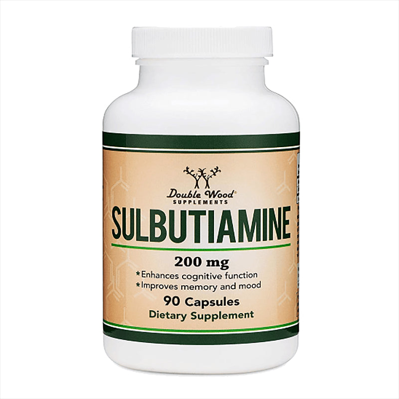 Sulbutiamine/ Сулбутиамин, 200 mg, 90 капсули Double Wood - BadiZdrav.BG