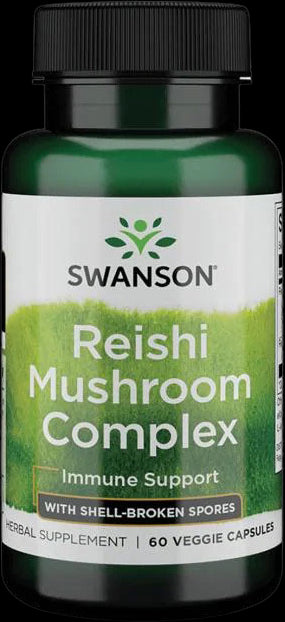 Super Potent Reishi Mushroom Complex 500 mg - BadiZdrav.BG