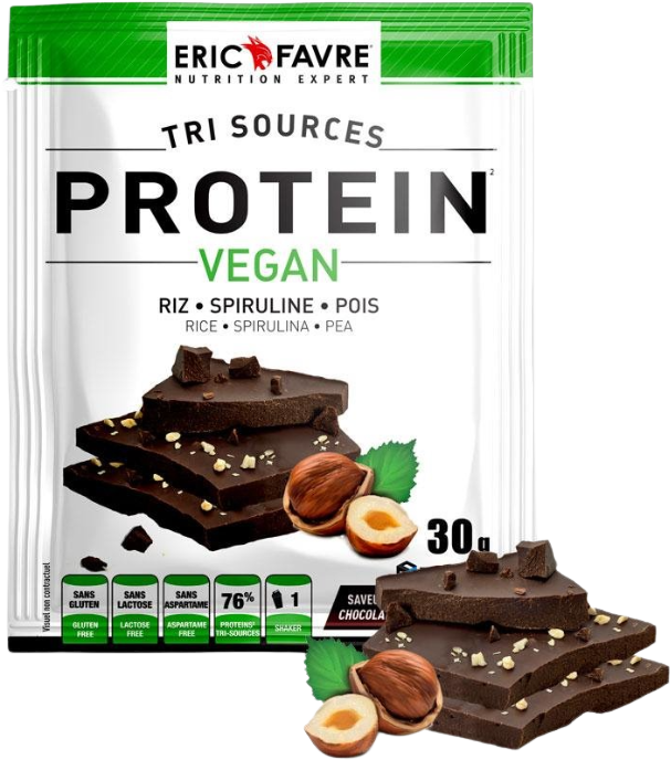 Protein Vegan | Tri Sources - Шоколад и лешник
