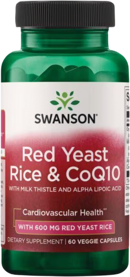 Red Yeast Rice &amp; CoQ10 with Milk Thistle and Alpha Lipoic Acid