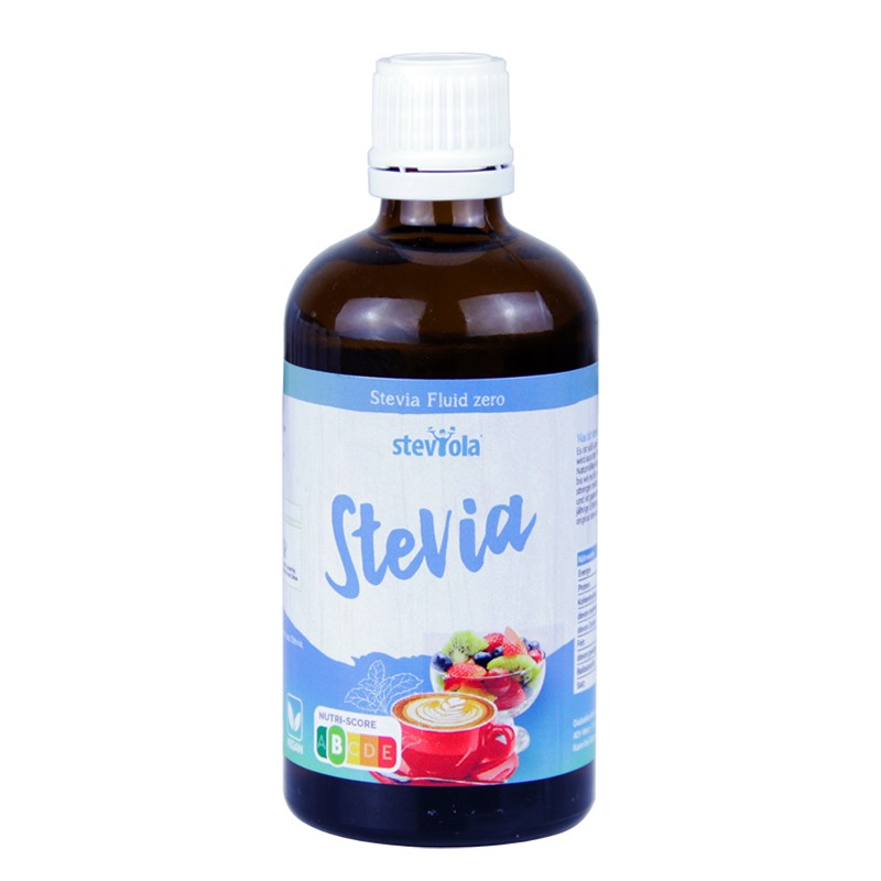 Течна стевия Fluid Zero - Steviola, 100 ml - BadiZdrav.BG
