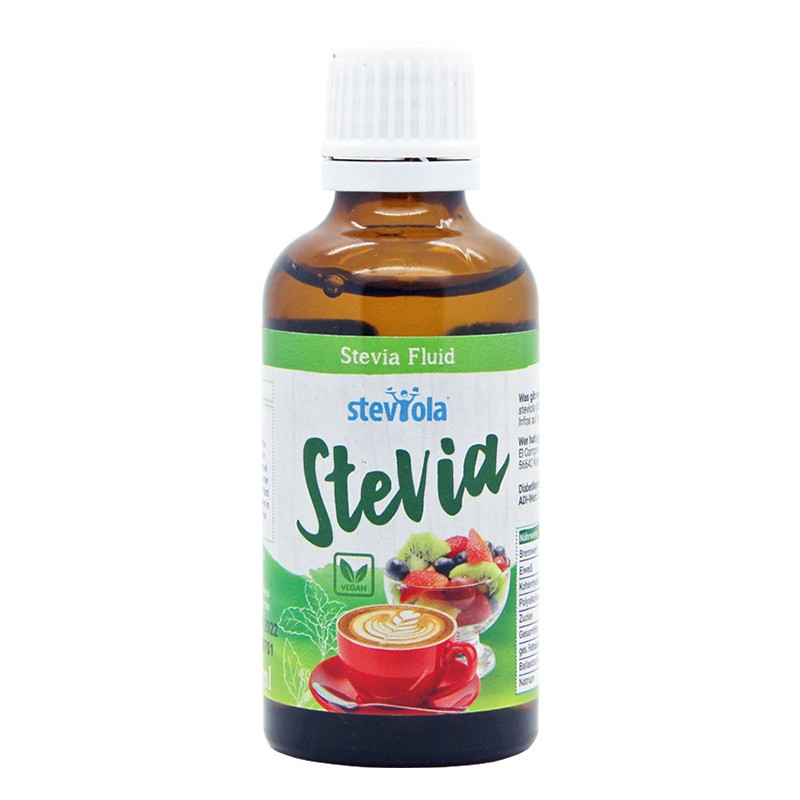 Течна стевия (капки) - Steviola, 50 ml - BadiZdrav.BG
