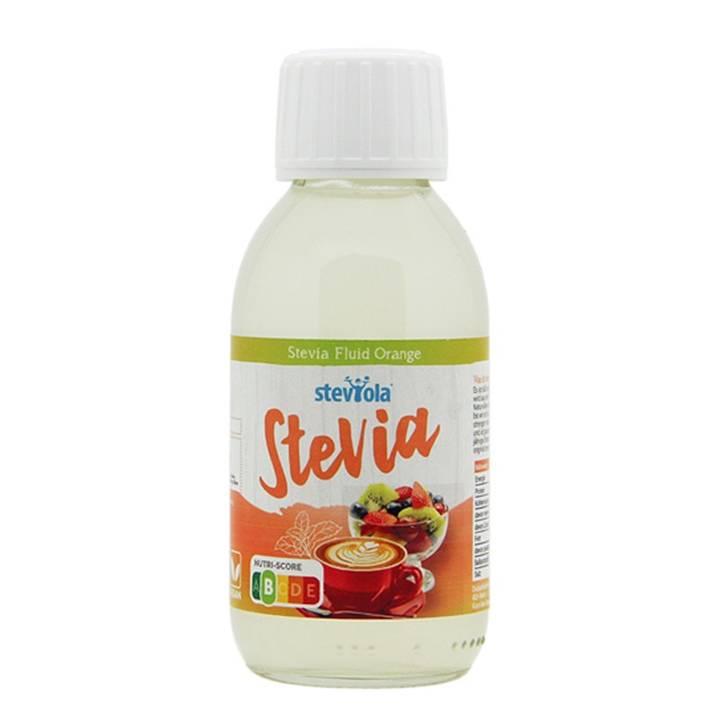 Течна стевия с аромат на портокал - Steviola, 125 ml - BadiZdrav.BG