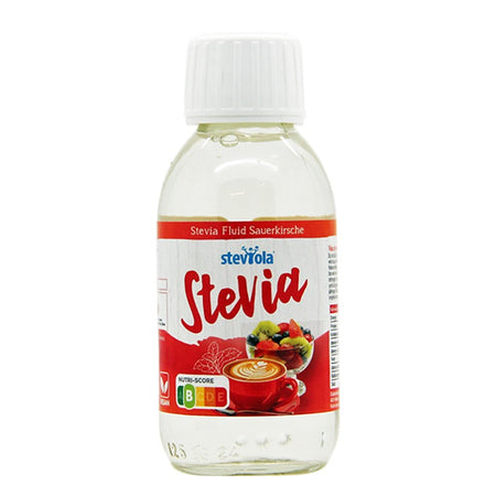 Течна стевия с аромат на вишни - Steviola, 125 ml