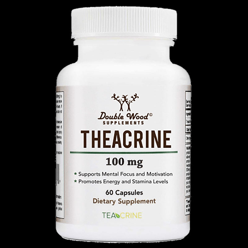 Theacrine/ Теакрин, 60 капсули Double Wood - BadiZdrav.BG