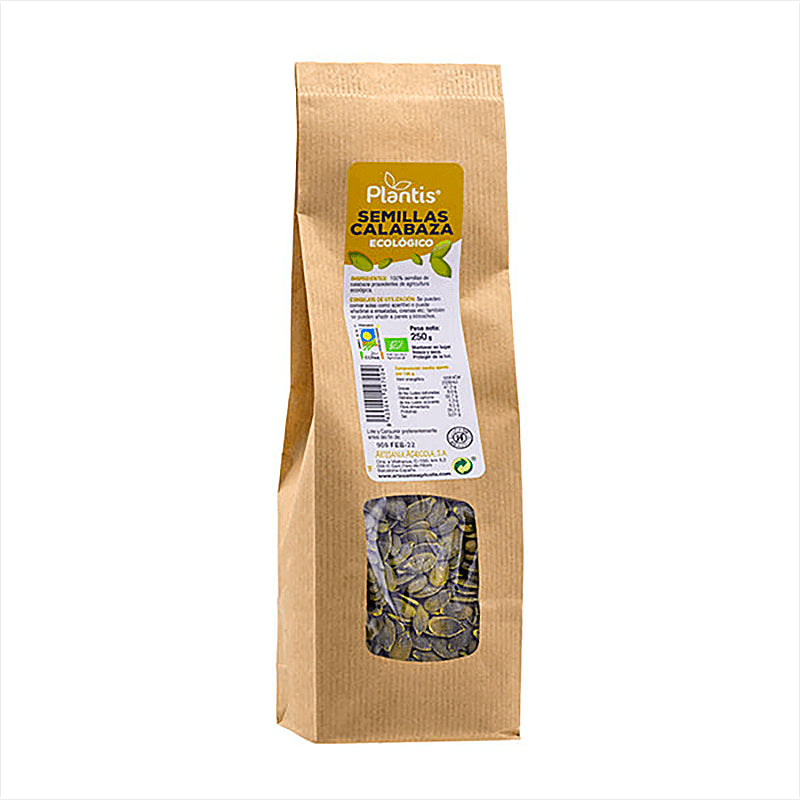 Тиквени семена (сурови) - Plantis®, БИО, 250 g
