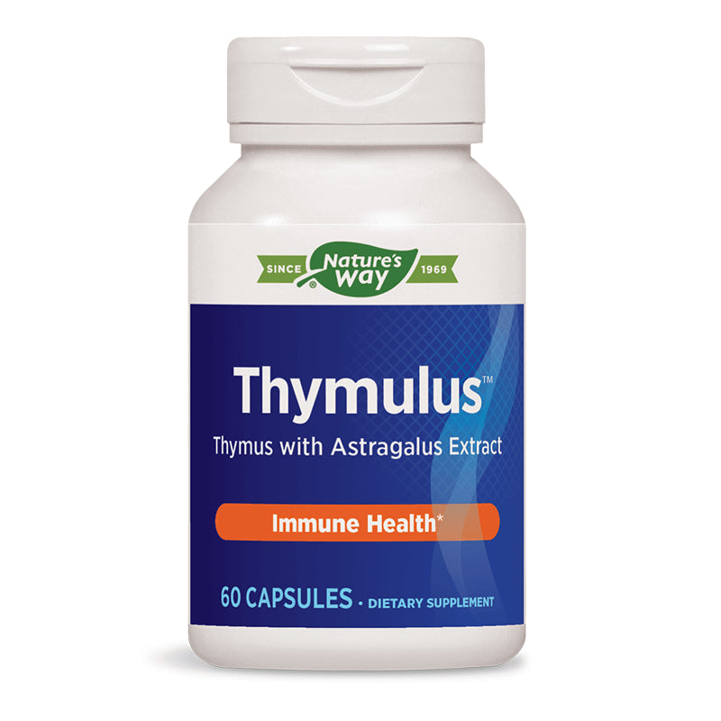 Thymulus™/ Тимулус™ (Подкрепа на тимусната жлеза) х 60 капсули Nature’s Way - BadiZdrav.BG