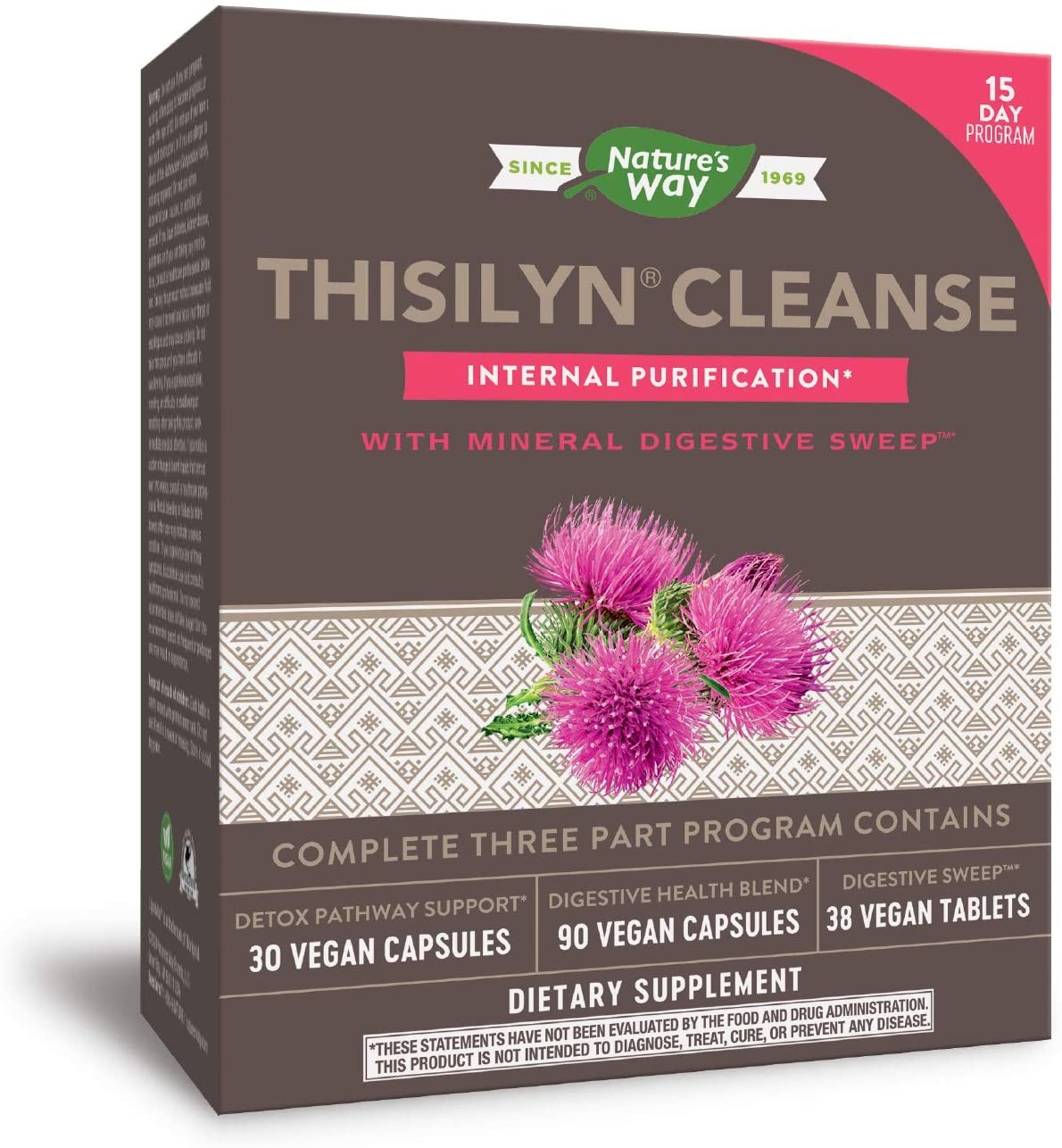 Thisilyn® Cleanse/ Тисилин® Клийнс - Програма за минерално храносмилателно пречистване Nature’s Way - BadiZdrav.BG