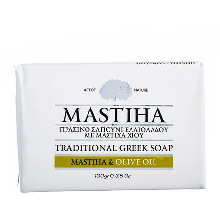 Традиционен гръцки сапун с Мастиха и Зехтин, 100 g Mastiha - BadiZdrav.BG