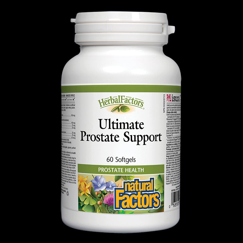 Ultimate Prostate Support/ Комплексна грижа за простата х 60 софтгел капсули Natural Factors - BadiZdrav.BG