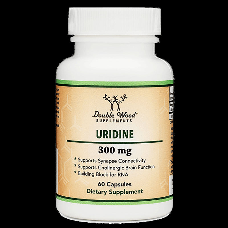 Uridine/ Уридин монофосфат, 60 капсули Double Wood - BadiZdrav.BG