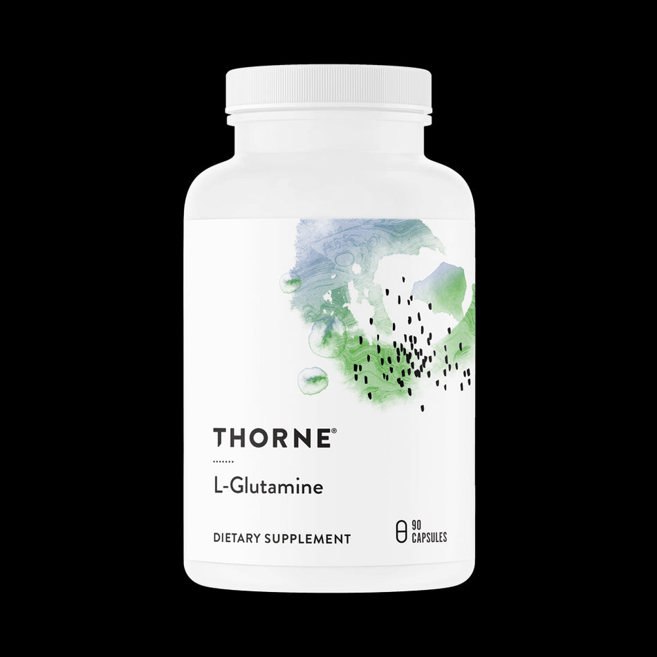 В подкрепа на мускулите и чревната функция - Л-Глутамин, 1500 mg х 90 капсули Thorne - BadiZdrav.BG