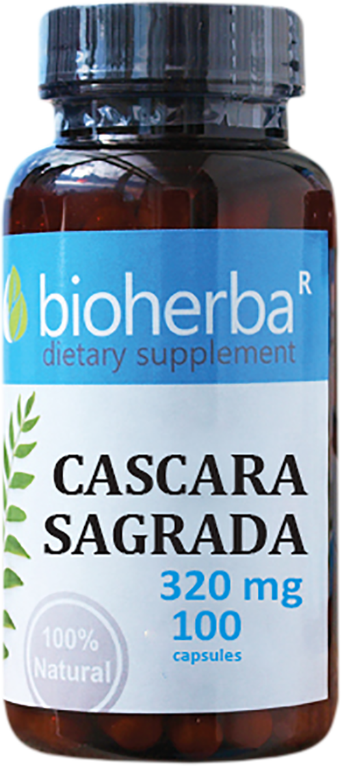 Cascara Sagrada 320 mg - BadiZdrav.BG