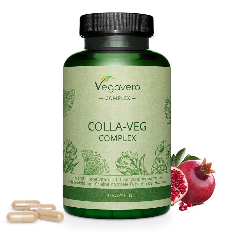 Веган Колаген Комплекс - Colla-Veg Complex Vegan Collagen Complex, 120 капсули Vegavero - BadiZdrav.BG