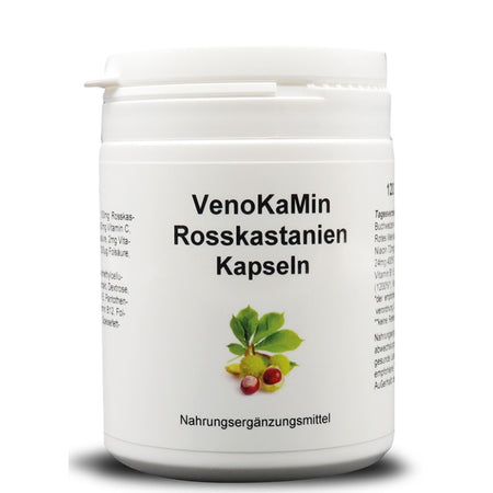 VenoKaMin Rosskastanien - Див кестен - Формула срещу разширени вени, 120 капсули Karl Minck - BadiZdrav.BG